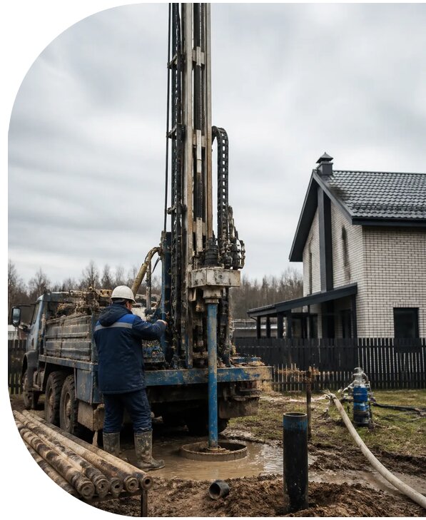 Бурение скважин на воду под ключ в Железнодорожном от 123048 р. | АПаруса-Жлз